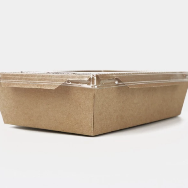 Hộp giấy kraft 700ml - nắp trong